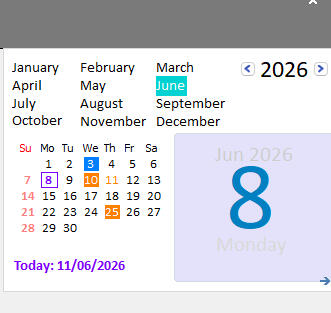 Calendar